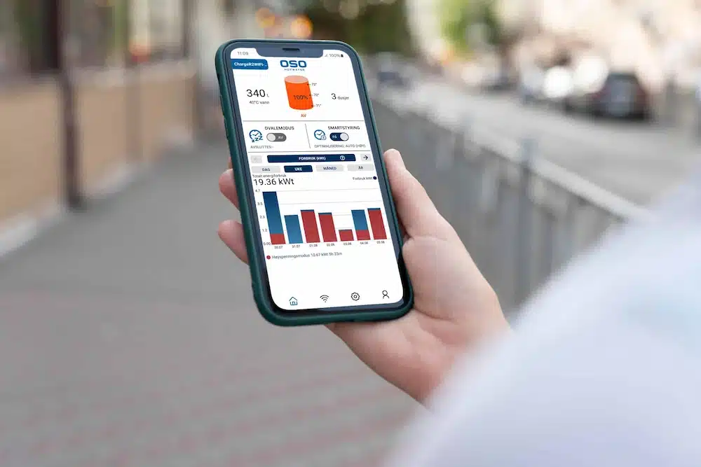 OSO Norge Mockups av app V